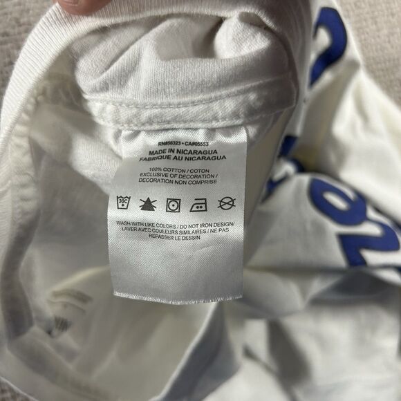 Nike Creighton University Graphic Shirt Men’s Large Spell Out Bluejays Y2K - Picture 7 of 10